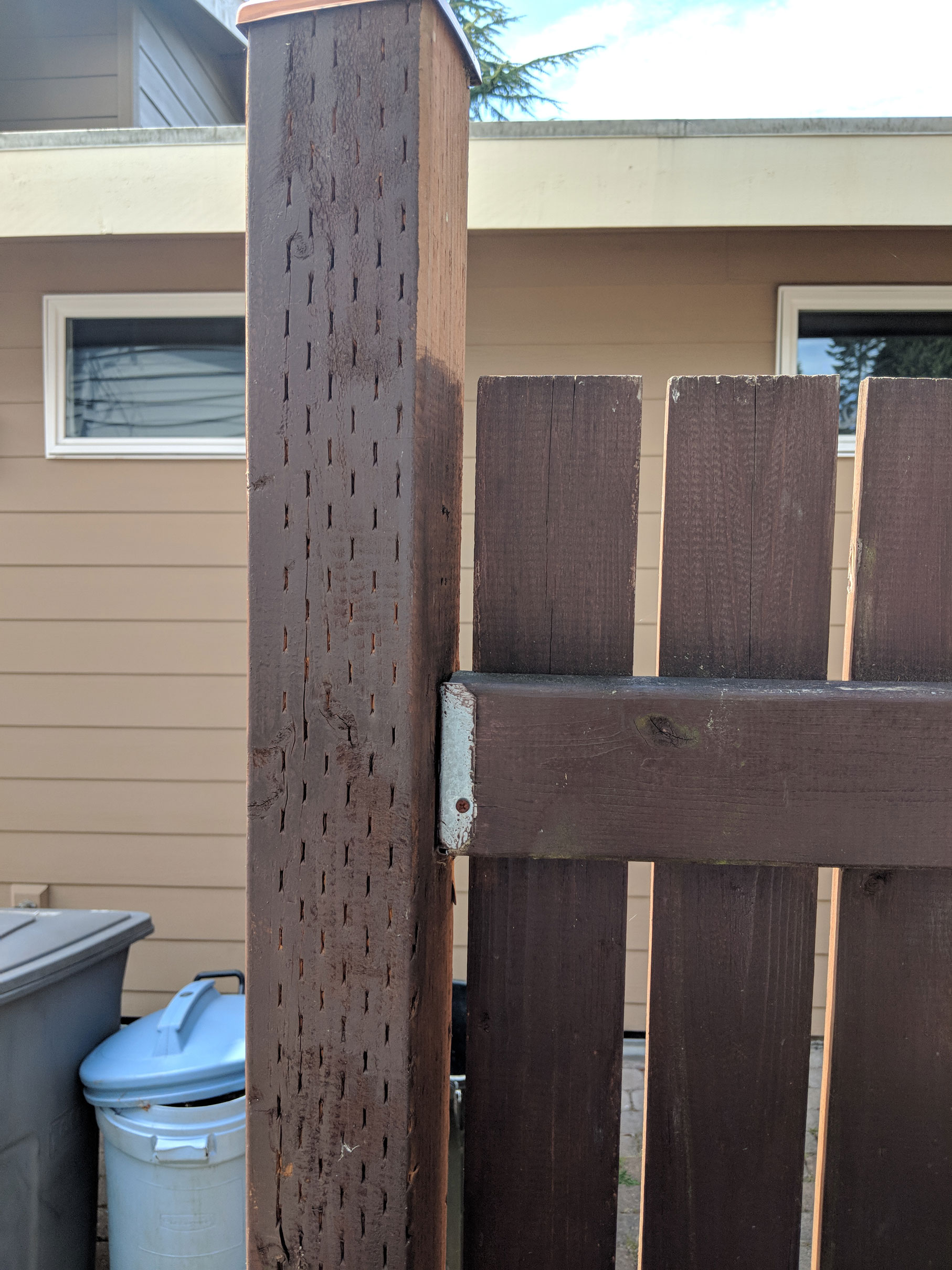 Pressure Treated & Post-On-Pipe | West Seattle Fence